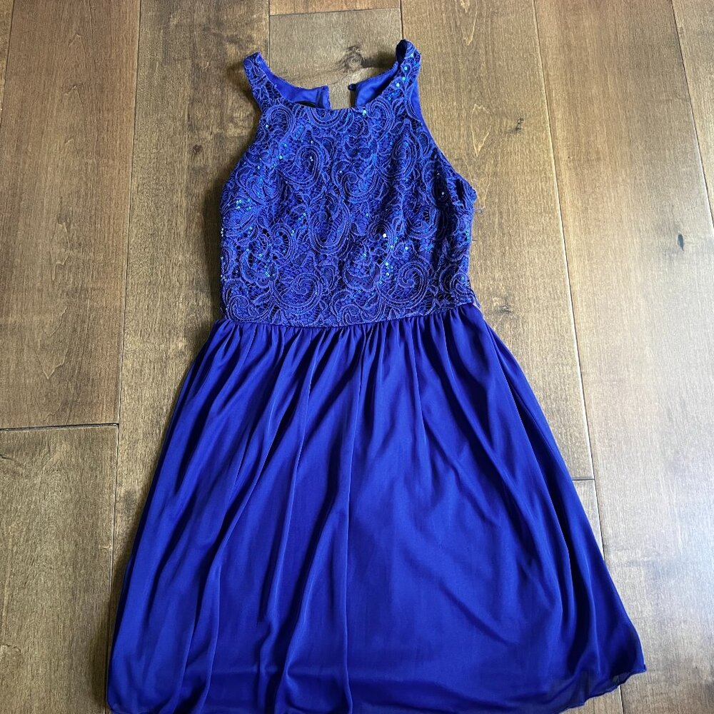 By By Blue Dress - Size 7